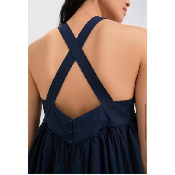 En Saison Navy Irene Maxi Dress NWT Extra Small XS Tuckernuck Sold Out - Picture 2 of 7